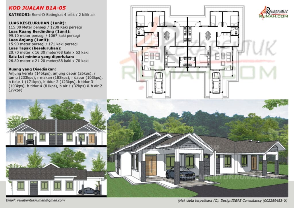 1 Tingkat SemiD 1400sqf Page6