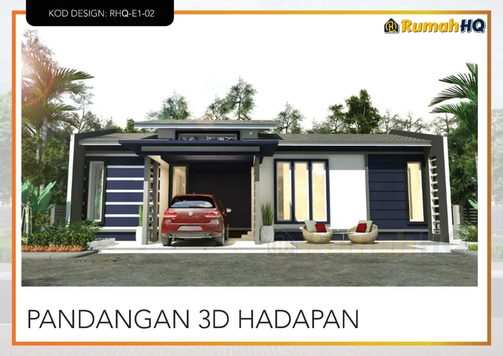 Rekabentuk Design Rumah RHQ E1 02 2