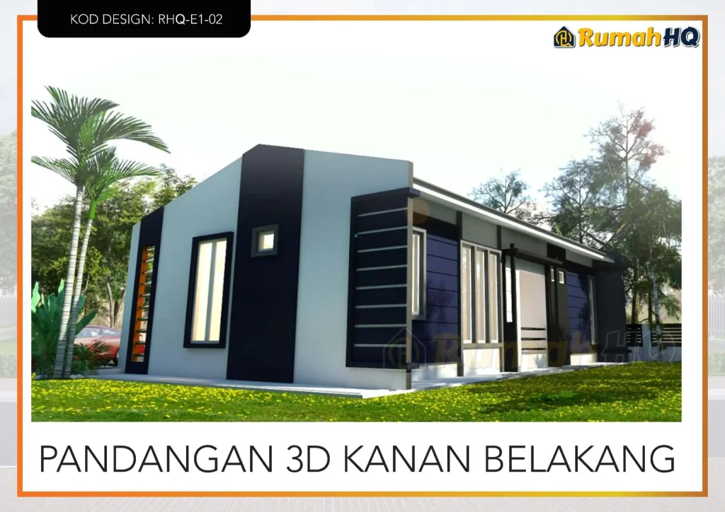 Rekabentuk Design Rumah RHQ E1 02 4