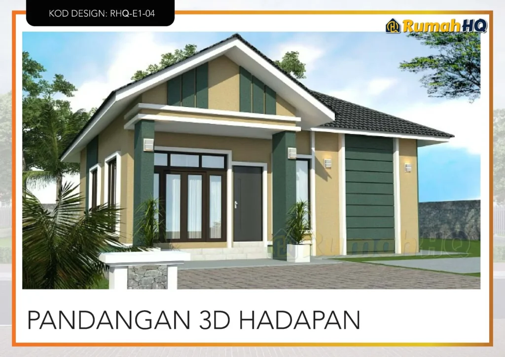 Rekabentuk Design Rumah RHQ E1 04 2