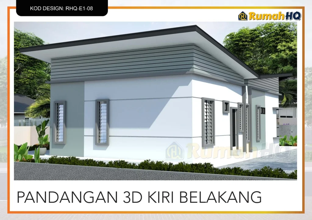 Rekabentuk Design Rumah RHQ E1 08 5