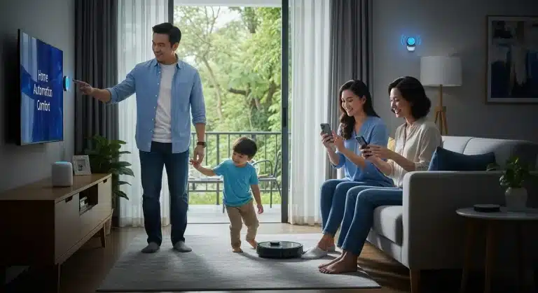 Understanding Why Consider Home Automation for Your Home 1 home automation family comfort image