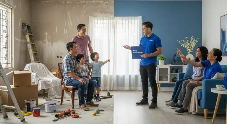 Understanding Why Renovate Your Home: Key Benefits Explained 4 home renovation, family, modern living